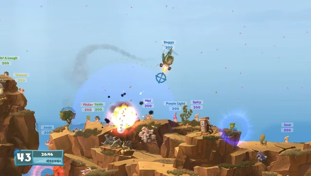 #10. Worms W.M.D (GOG) โดย: Team17 Digital LTD.