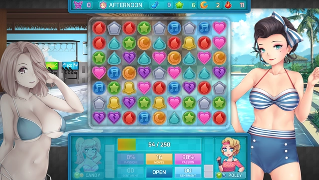 #9. HuniePop 2: Double Date (GOG) Bởi: HuniePot