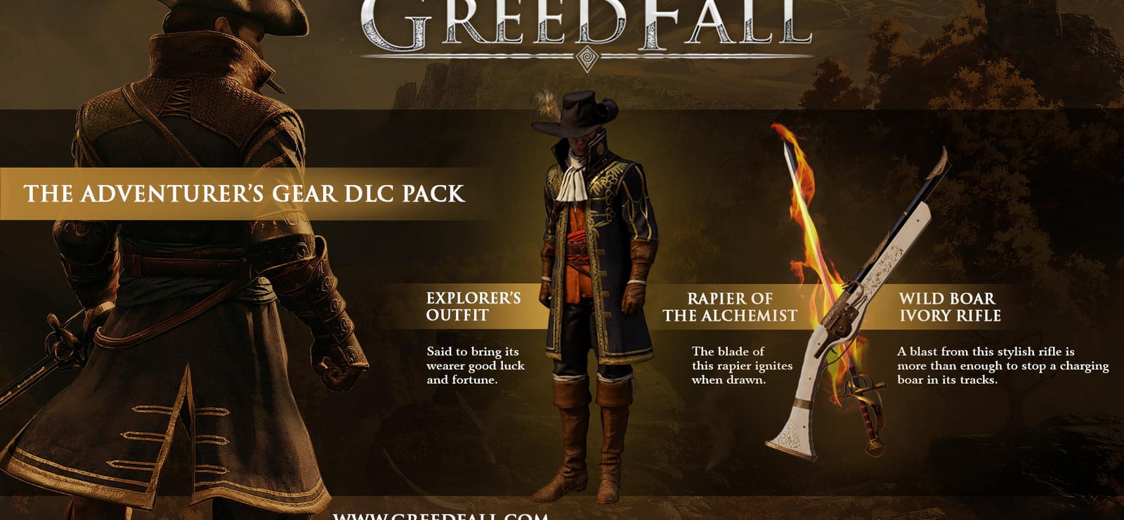 GreedFall - Adventurer’s Gear DLC
