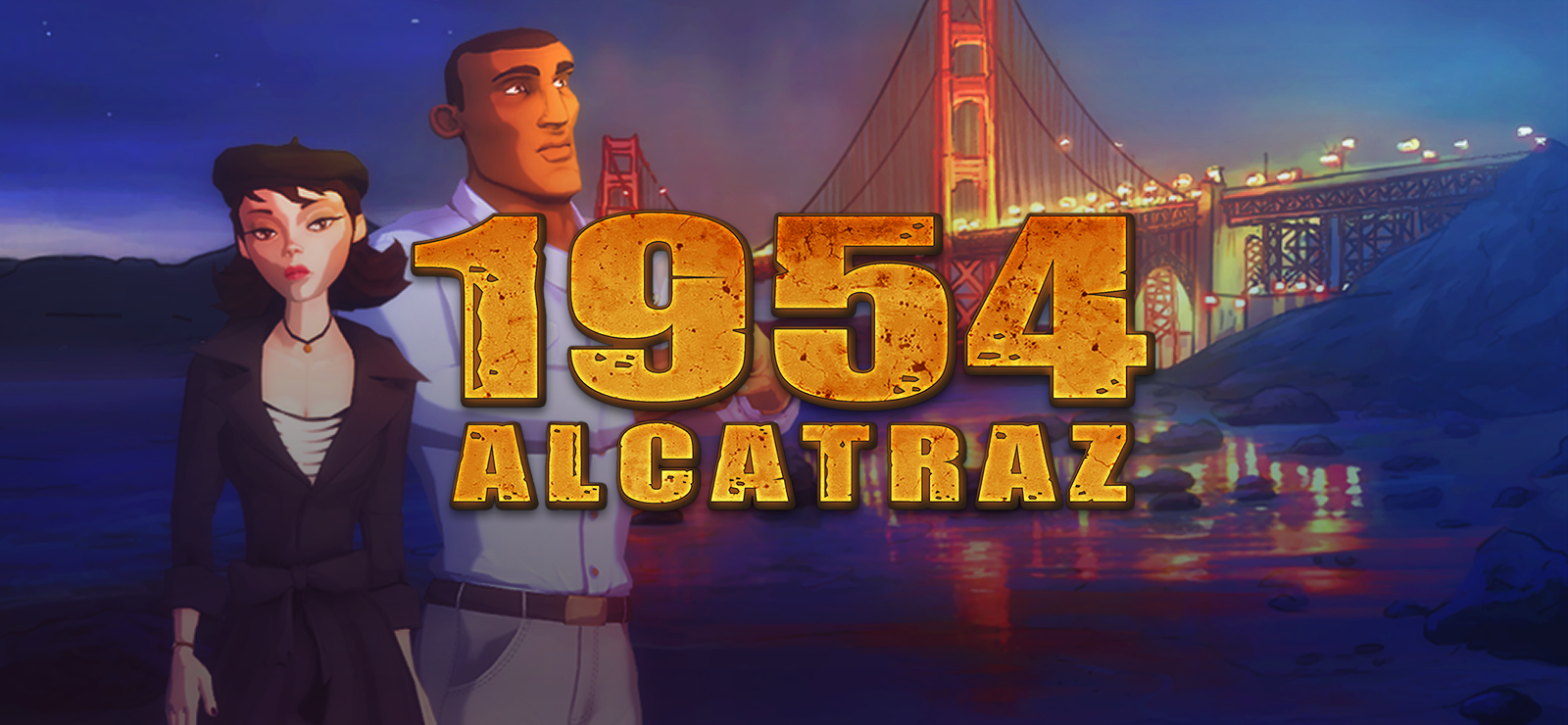 1954 Alcatraz banner