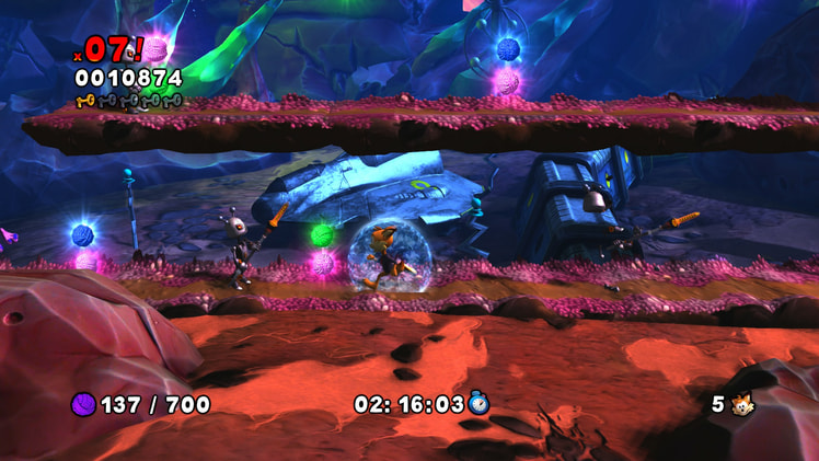 Bubsy: The Woolies Strike Back screenshot 2
