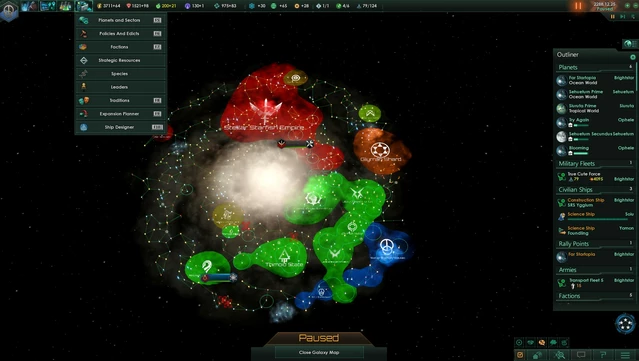 #10. Stellaris: Utopia (GOG) Podle: Paradox Interactive