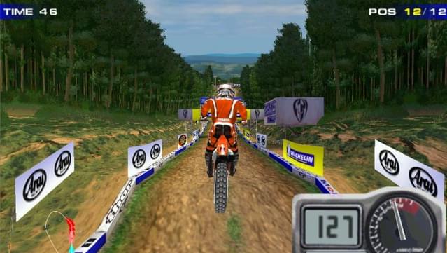 moto racer 2 gameplay