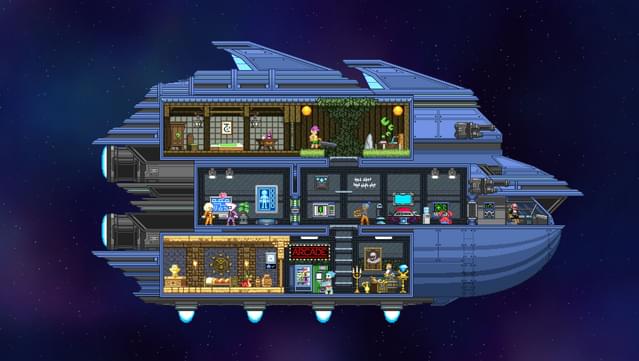 fix your ship starbound