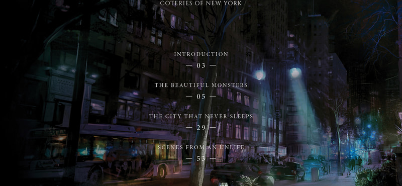 Vampire: The Masquerade - Coteries of New York Artbook — image 4