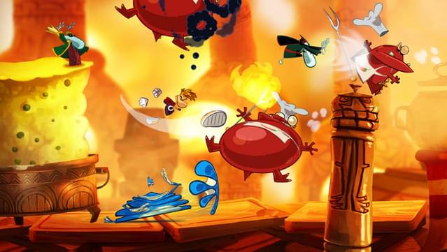 80% Rayman Origins on