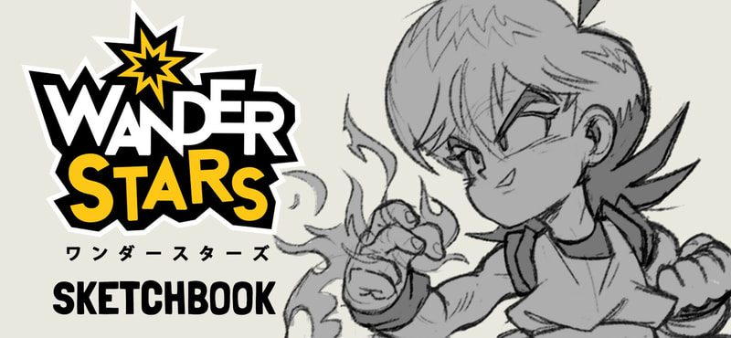 Wander Stars - Sketchbook - image 1