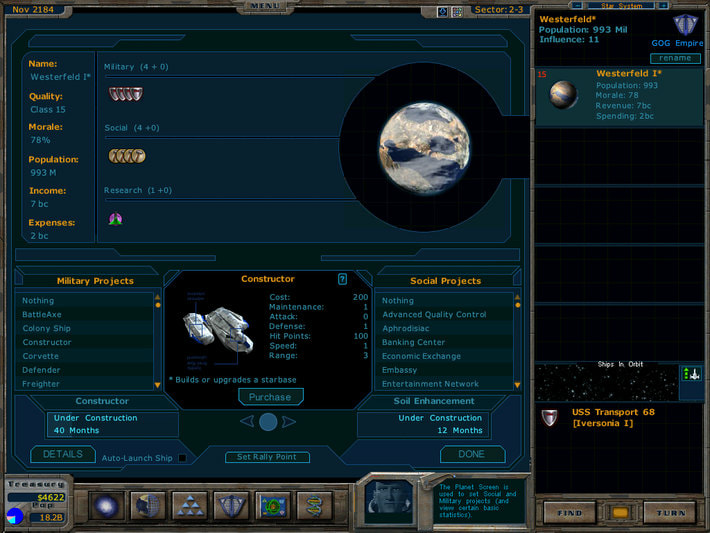Galactic Civilizations I: Ultimate Edition screenshot 1