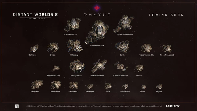 #6. Distant Worlds 2: Factions - Ikkuro and Dhayut (GOG) โดย: Slitherine Ltd.