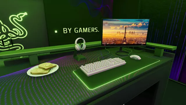 #8. PC Building Simulator - Razer Workshop (GOG) โดย: The Irregular Corporation