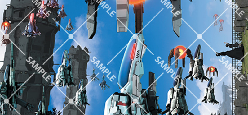 R-Type Tactics I • II Cosmos - Digital Concept Art Card Set - image 1