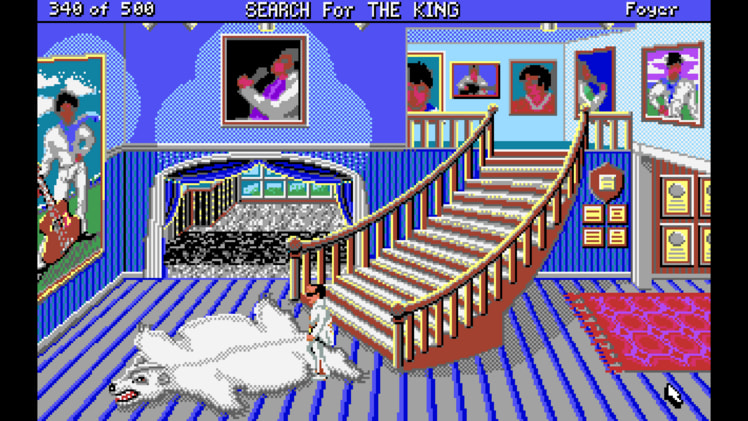 Les Manley in: Search For The King screenshot 2