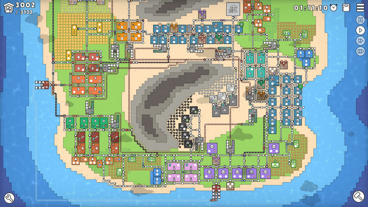 Mini Settlers screenshot 1
