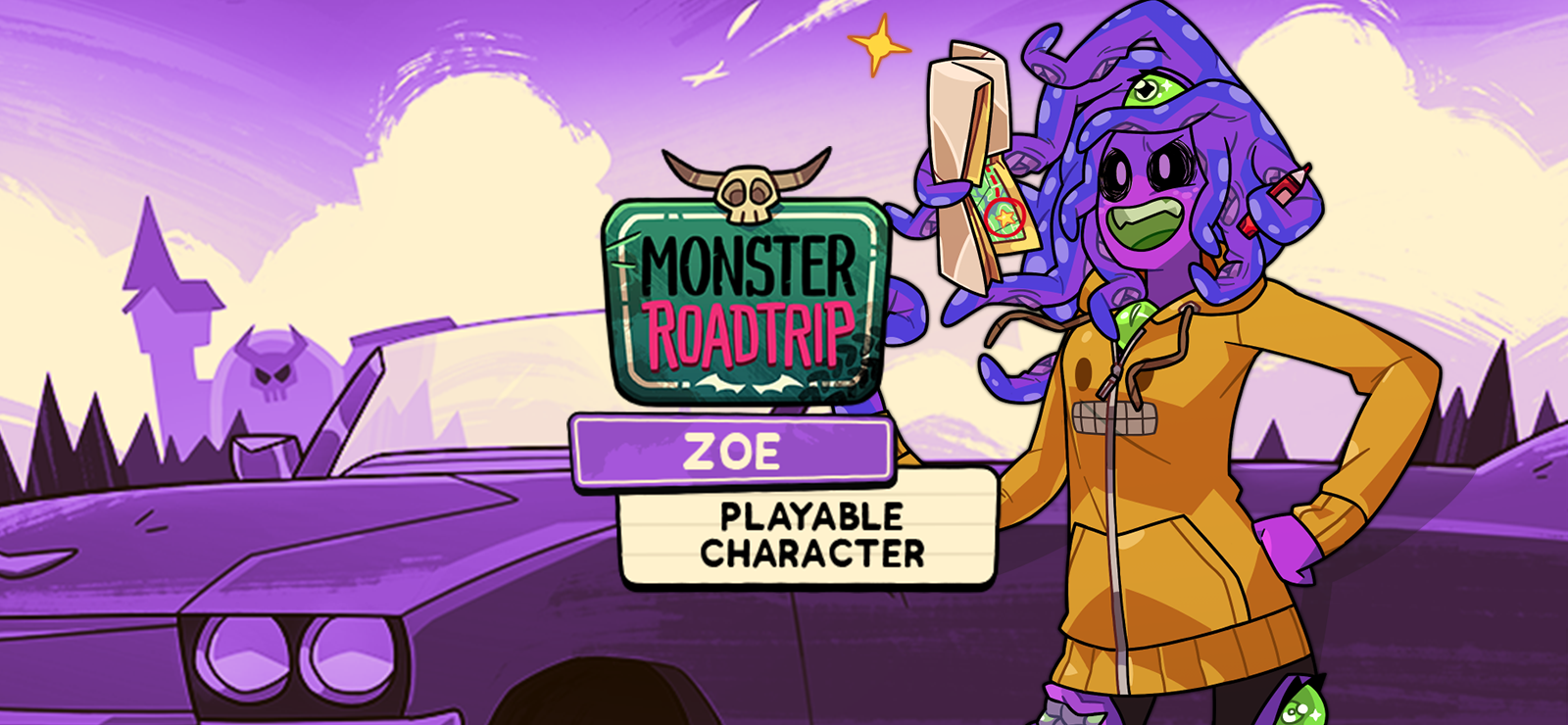 Monster Roadtrip - Playable Character - Zoe