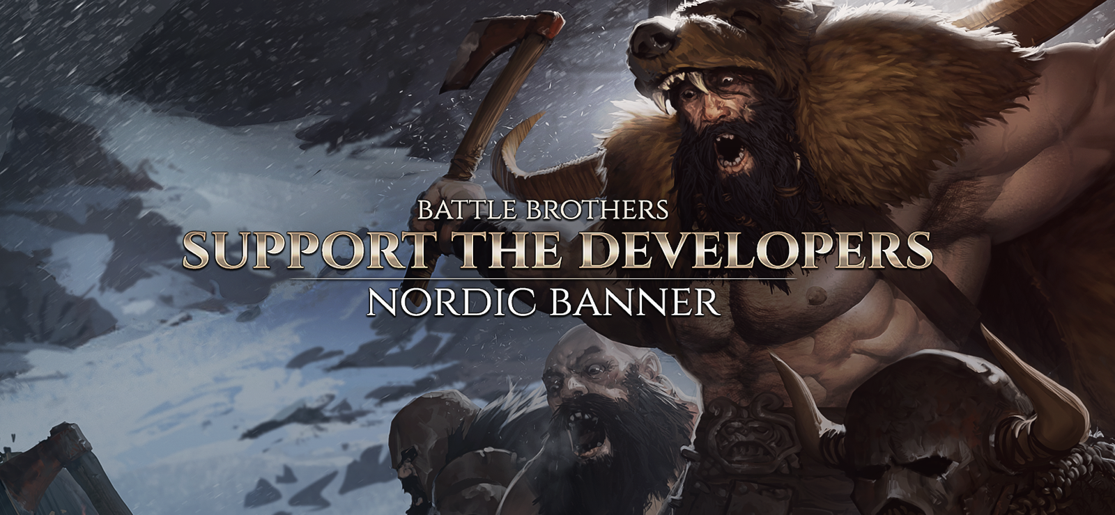 Battle Brothers - Support The Developers & Nordic Banner