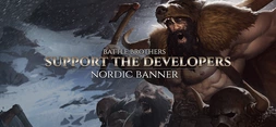 Battle Brothers - Support the Developers and Nordic Banner banner