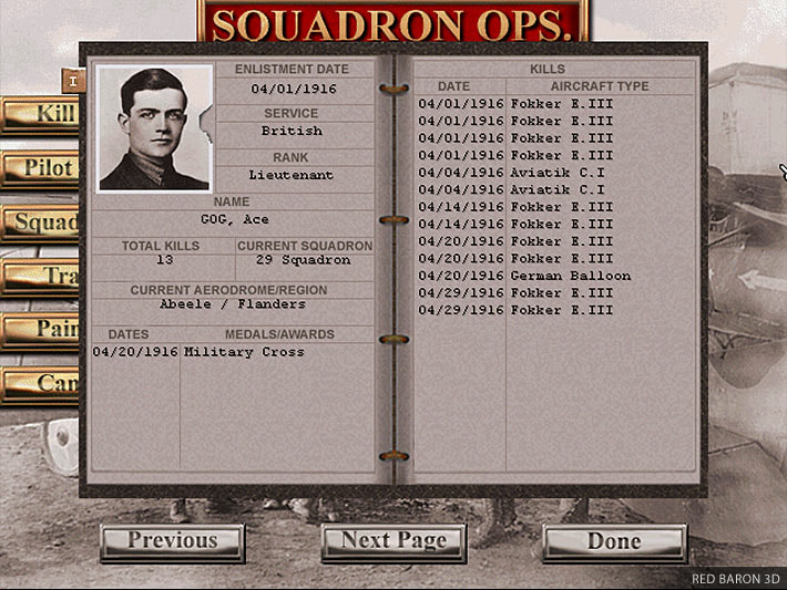 Red Baron Pack screenshot 2