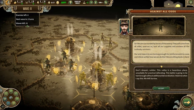 #9. Punk Wars: Hold the Line (GOG) بواسطة: Jujubee S.A., Strategy Forge S.A.