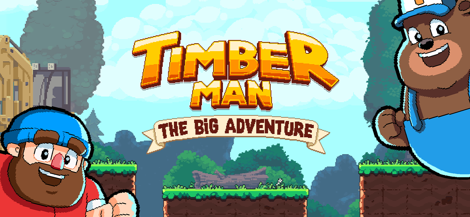 Timberman: The Big Adventure banner