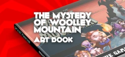 The Mystery Of Woolley Mountain - Art Book