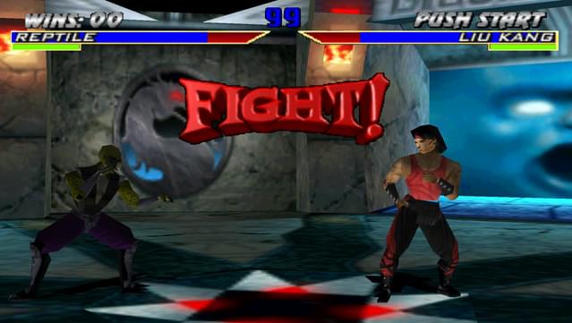 Compare Mortal Kombat graphics MK4 and Gold versions 