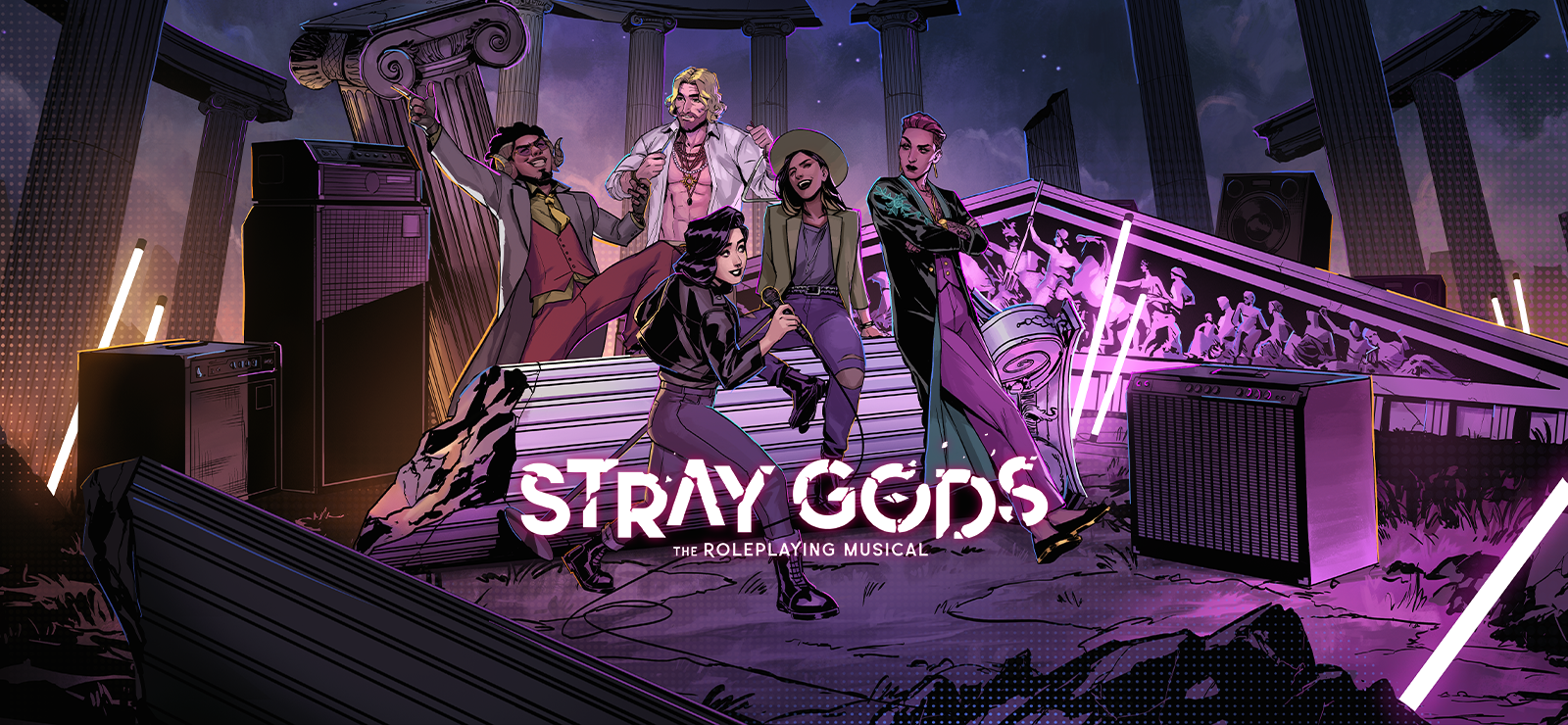 Stray Gods: The Roleplaying Musical banner
