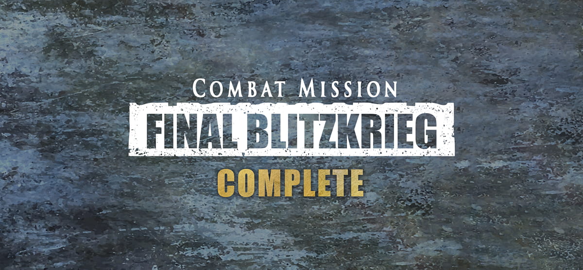 Combat Mission Final Blitzkrieg Complete