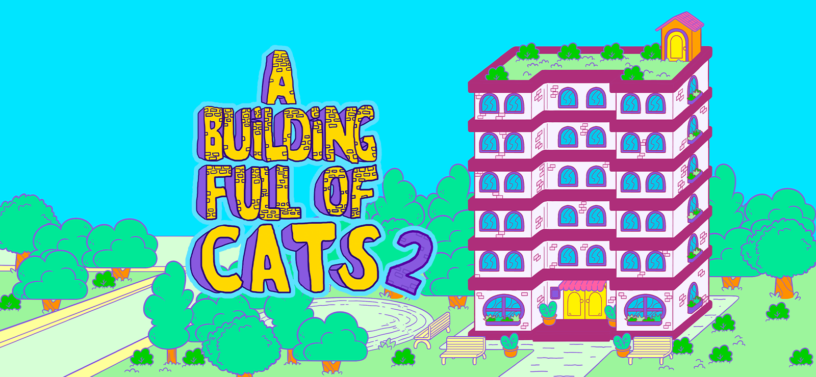 A Building Full of Cats 2 banner
