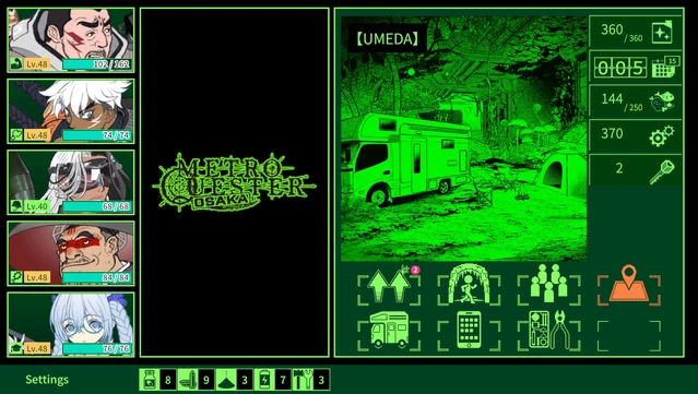 #10. METRO QUESTER : OSAKA (GOG) Bởi: KEMCO