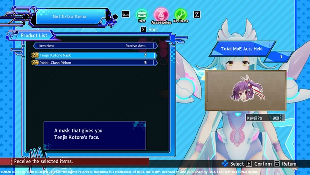 #6. Neptunia Virtual Stars - Tenjin Kotone Pack (GOG) By: Idea Factory International