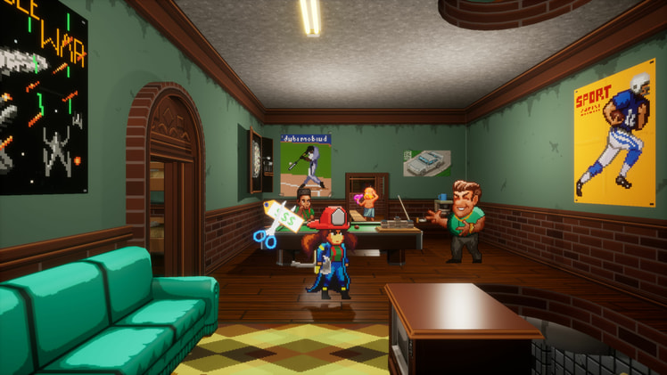 Firegirl: Hack 'n Splash Rescue DX screenshot 2