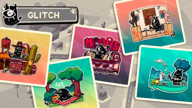 #5. Monster Roadtrip - Playable Character - Glitch (GOG) By: Beautiful Glitch