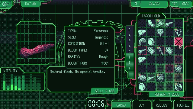 #10. Space Warlord Organ Trading Simulator (GOG) От: Strange Scaffold