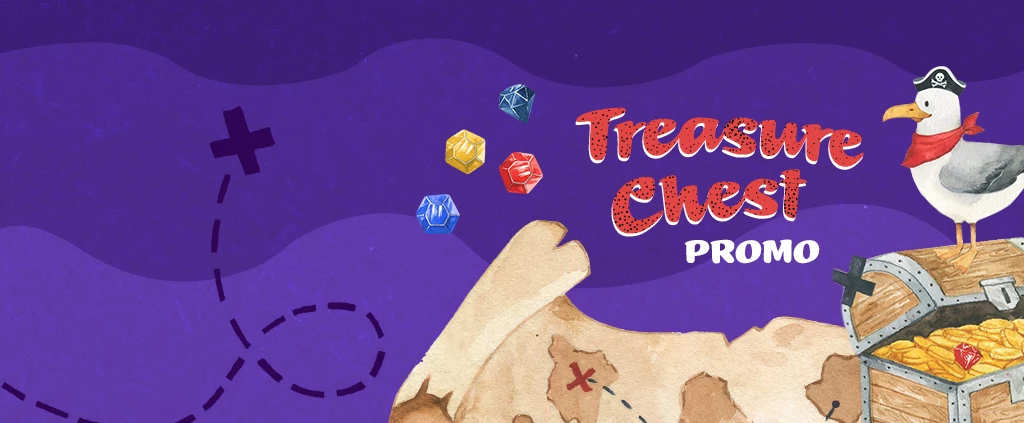 Treasure Chest Promo official campaign artwork