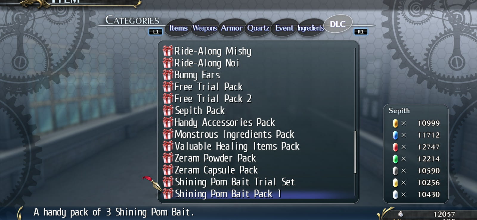 The Legend Of Heroes: Trails Of Cold Steel - Shining Pom Bait Pack