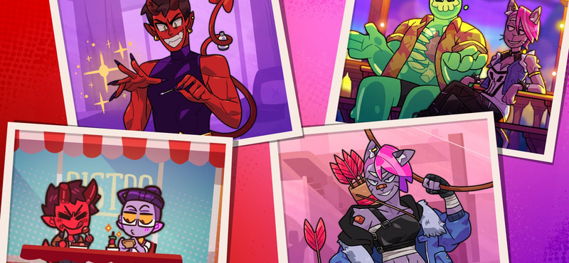 Monster Con - Damien & Valerie (Playable Character Pack) - image 1
