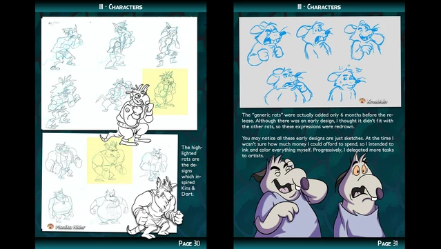 #3. BROK The InvestiGator - Artbook (GOG) By: COWCAT