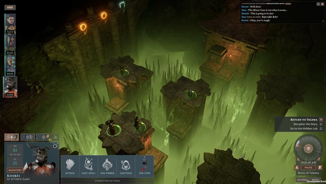 #7. Solasta: Crown of the Magister - Palace of Ice (GOG) Göre: Tactical Adventures