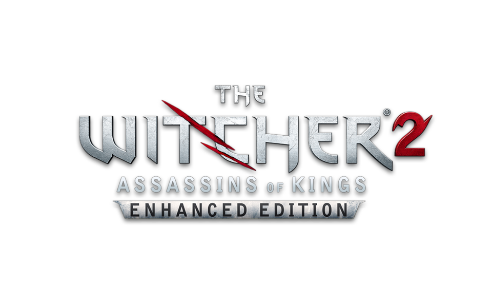 2 assassins of kings enhanced. Надпись Ведьмак 2. Ведьмак 2 логотип. The Witcher 2 Assassins of Kings лого. Witcher 3 логотип.