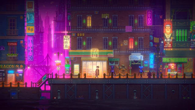 #7. Tales of the Neon Sea - Original Soundtrack (GOG) Bởi: Thermite Games