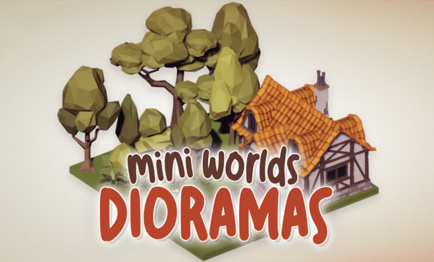 Mini Worlds Dioramas Nintendo Switch game deal