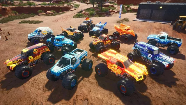 #7. Monster Jam Steel Titans - Fire & Ice Truck Bundle (GOG) De: THQ Nordic GmbH