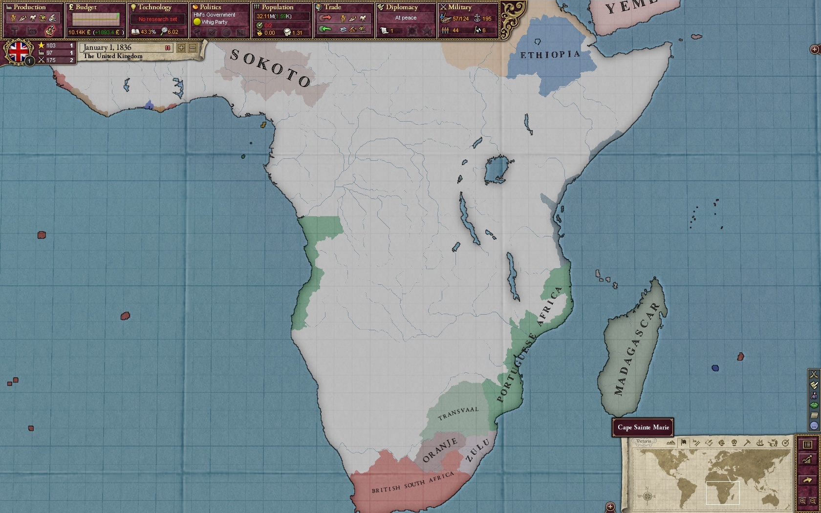 Victoria II: Civil War Edition — official screenshot 2