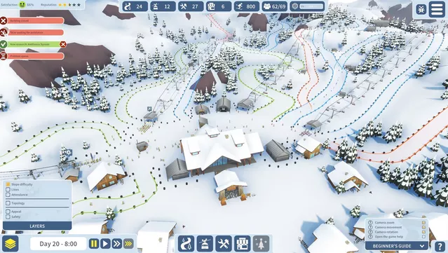 #6. Snowtopia: Ski Resort Builder (GOG) 由: Goblinz Publishing