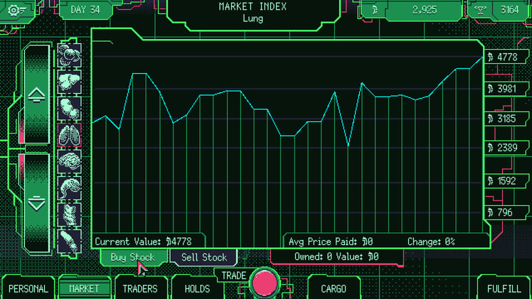 Space Warlord Organ Trading Simulator screenshot 3