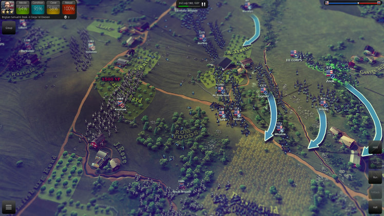 Ultimate General: Gettysburg screenshot 4