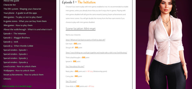 Being a DIK: Season 1 - The complete official guide - image 2