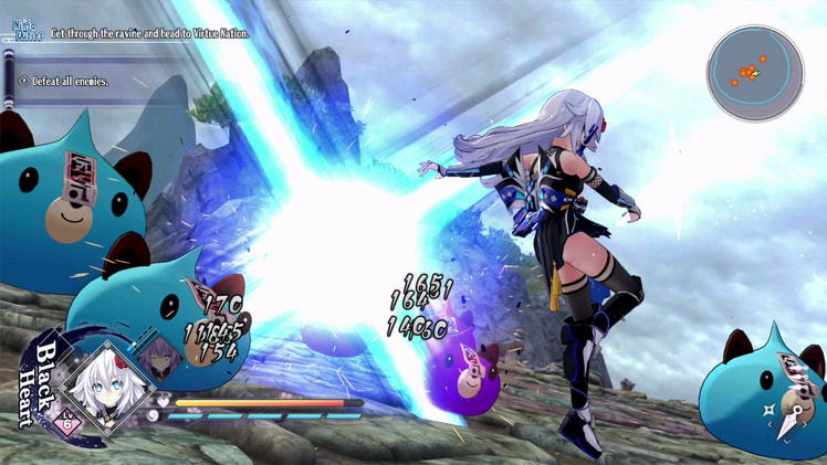 Neptunia x Senran Kagura: Ninja Wars screenshot 2