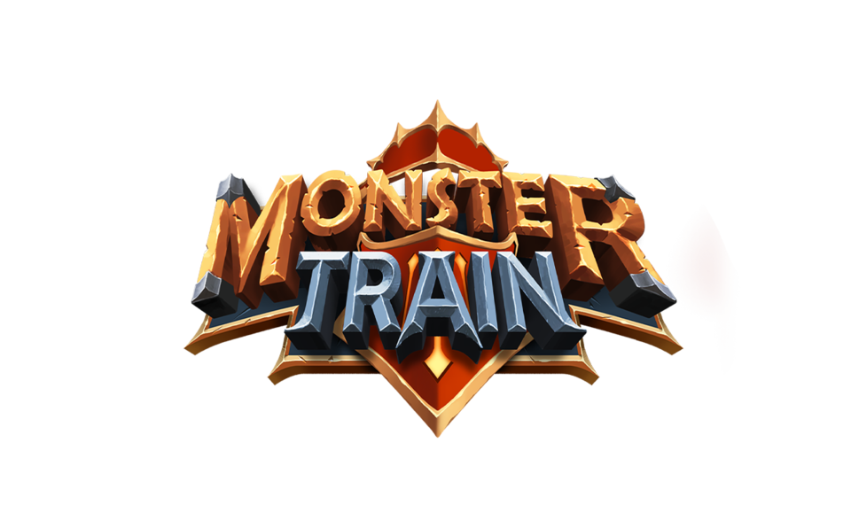 Monster train. Игра Monster Train. Monster Train лого. Monster Train игра Постер.