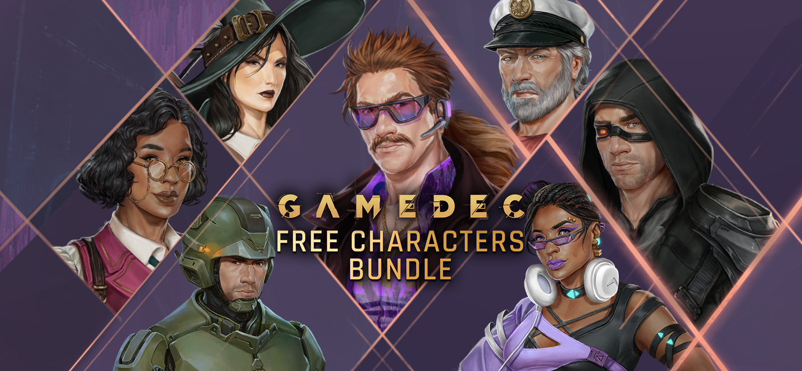 Gamedec - Definitive Edition - Free Characters Bundle
